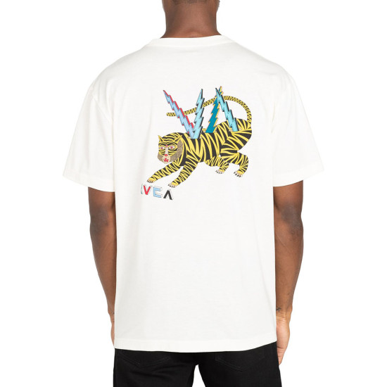 RVCA Ανδρική κοντομάνικη μπλούζα Matt Leines Ml Tiger - T-Shirt For Men